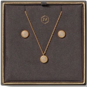 Julie Vos - Odette Gift Set, NWT $195 (Necklace and Earrings)